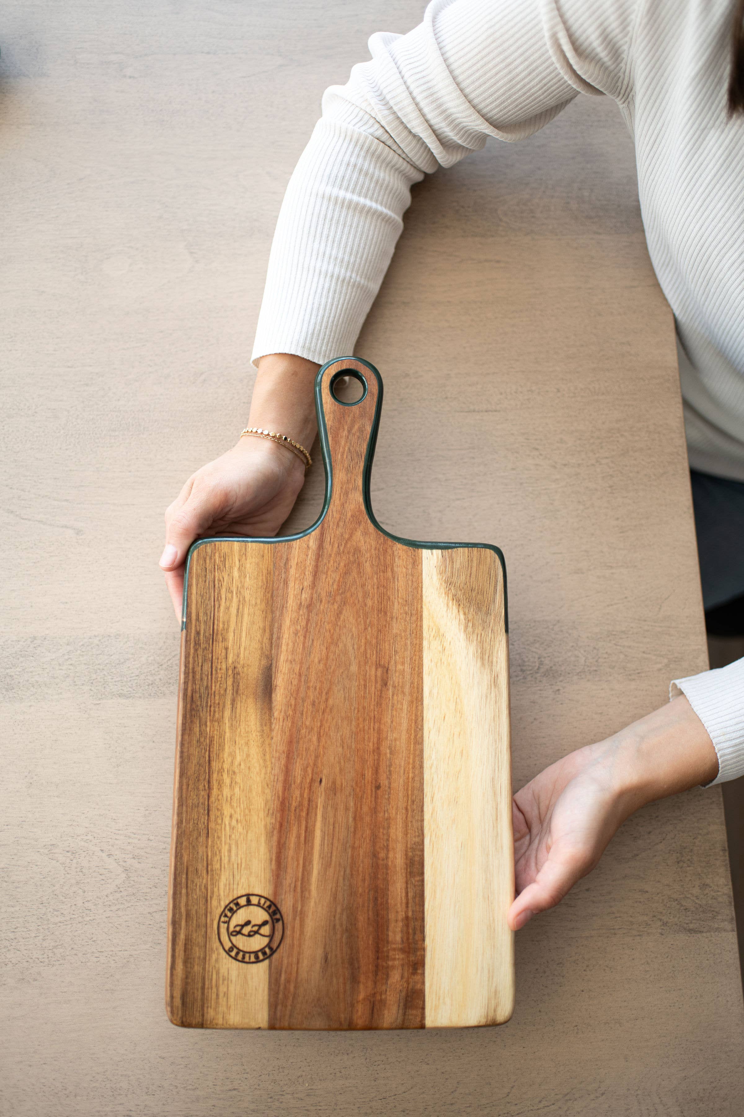 Lynn & Liana Designs - Wholesale Cheese Board - Charcuterie Board - Medium 8" x 16" NO TARIFFS!45