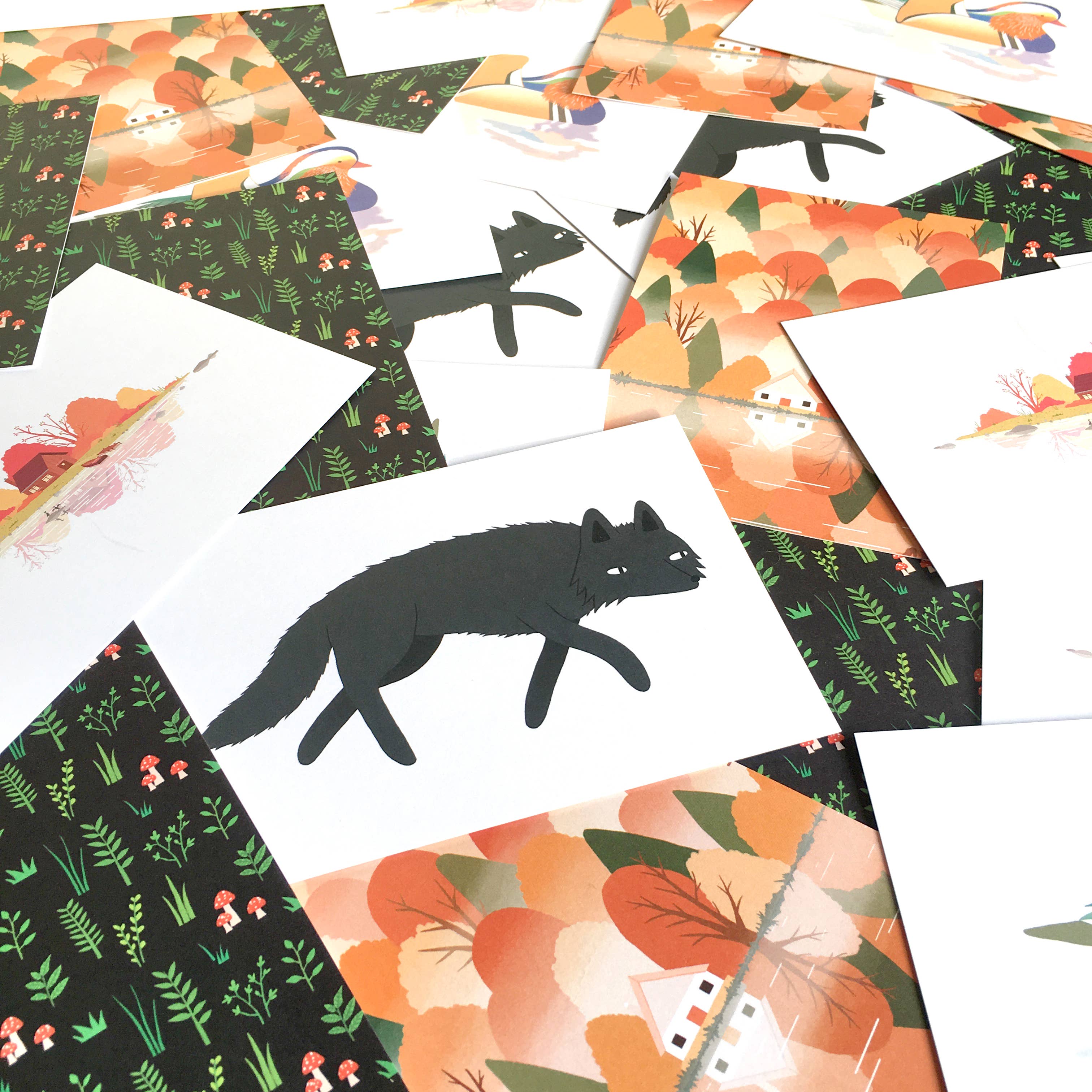 Tom Hardwick – wholesale Postcard – A View Through the Trees Postcard2