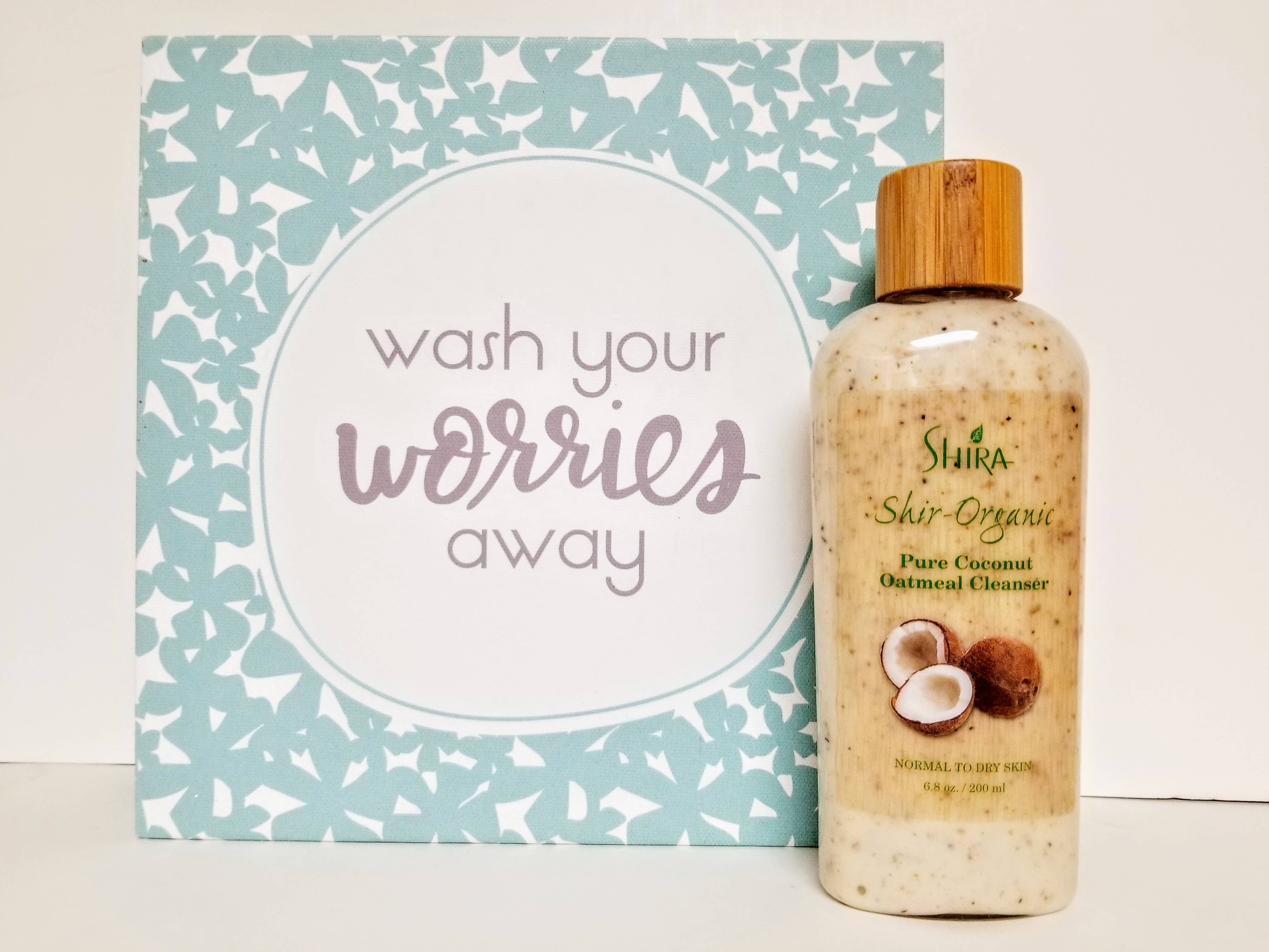 Shira Esthetics - Wholesale Facial Cleanser - Shir-Organic Coconut Oatmeal Cleanser 200 ml.1