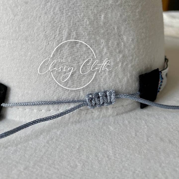 The Classy Cloth WS - Wholesale Fedora - Women's - Wide Brim Hat - Crisp White - Thunderbird RTS2