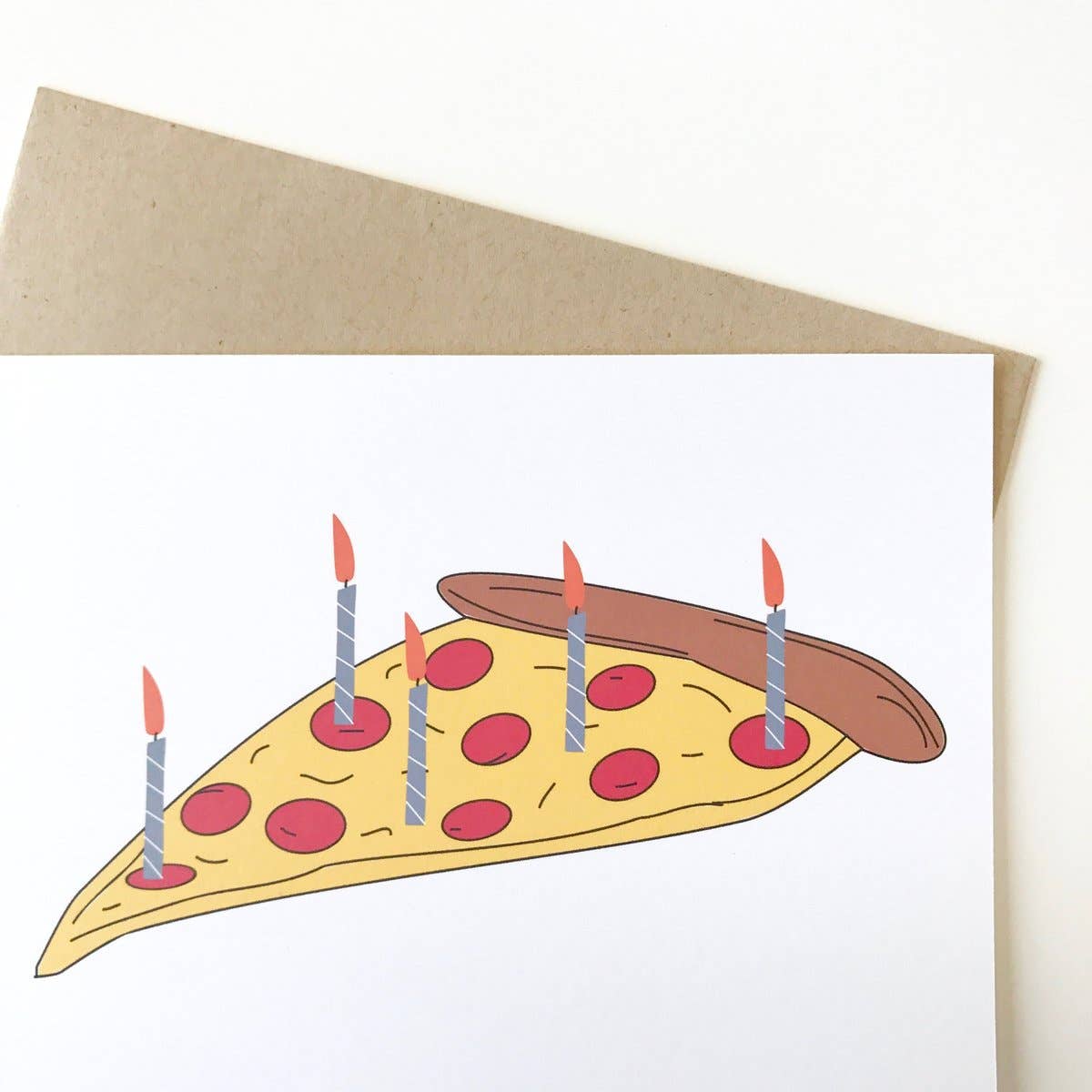 PAGEFIFTYFIVE - Wholesale Birthday Card - Pizza Birthday Card1