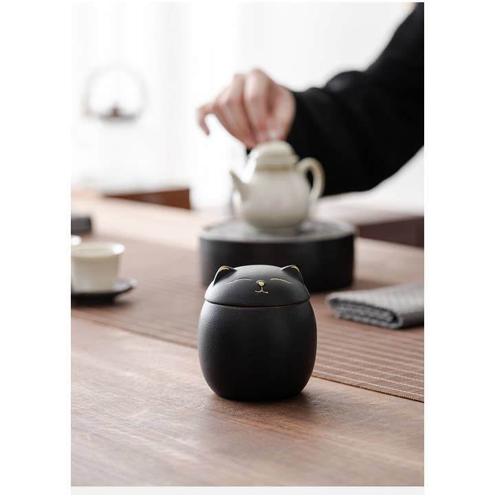 Gohobi (We cover U.S. import duties) – wholesale Matlåda – Gohobi Katt te behållare förvaringsflaska burk Lucky cat Japane0