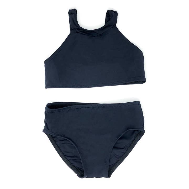 Bikini per ragazze Caya in nero per la vendita all'ingrosso da parte di Saint Maddox