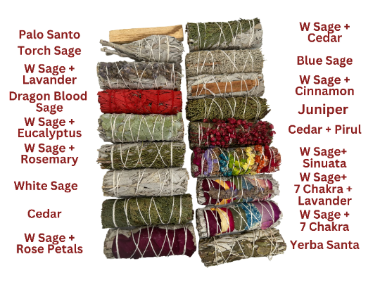 CaNatureLover - Wholesale Sage Bundle - Sage Variety Pack, Smudging Bundle Set, SAGE BUNDLE 18 PCS1