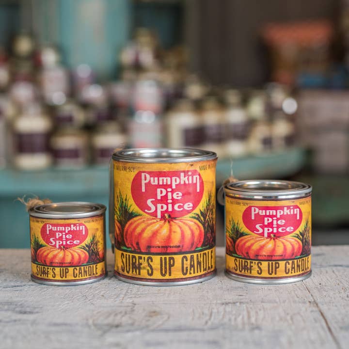 Vela de Tarte de Abóbora Spice - Coleção Vintage por atacado de Surfs Up Candle