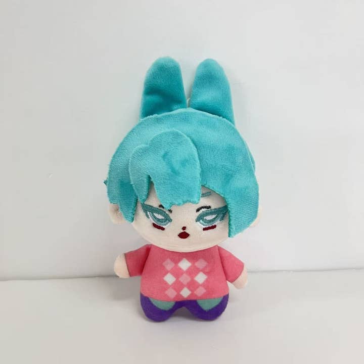 Little Trendy - Wholesale Stuffed/Plush Toy - Kids & Baby - KPop Demon Hunters Saja boys cartoon plush toy-5pcs set5