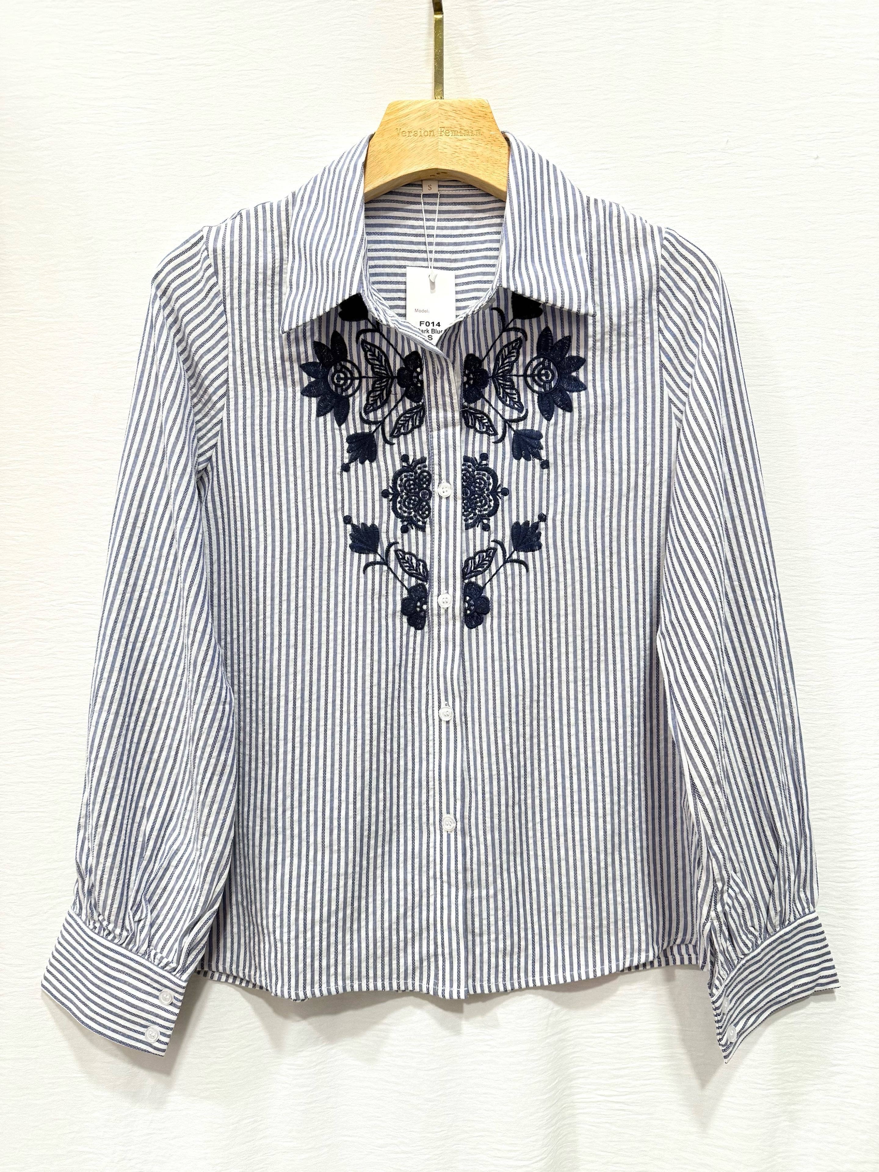 Version féminin So Twice - Wholesale Button Down Shirt - Women's - TOP reference F014, size SML0