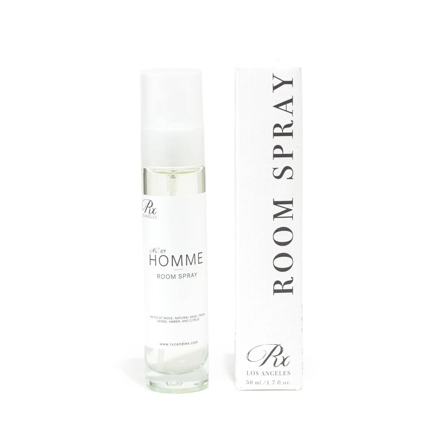 RXLA the brand - Wholesale Room & Linen Spray - Homme- Room Spray
