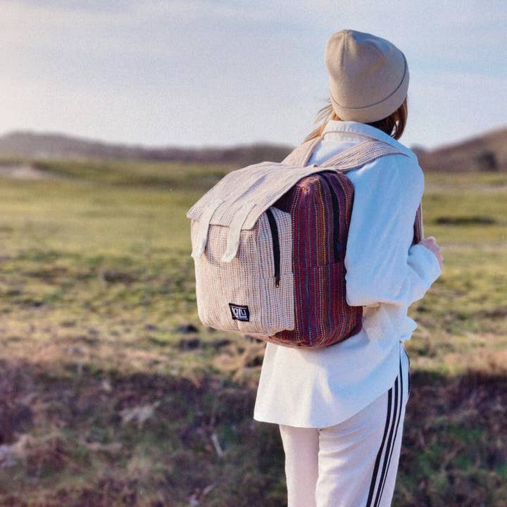 Sac à dos Bikram | Coton biologique pour la vente par LaLu