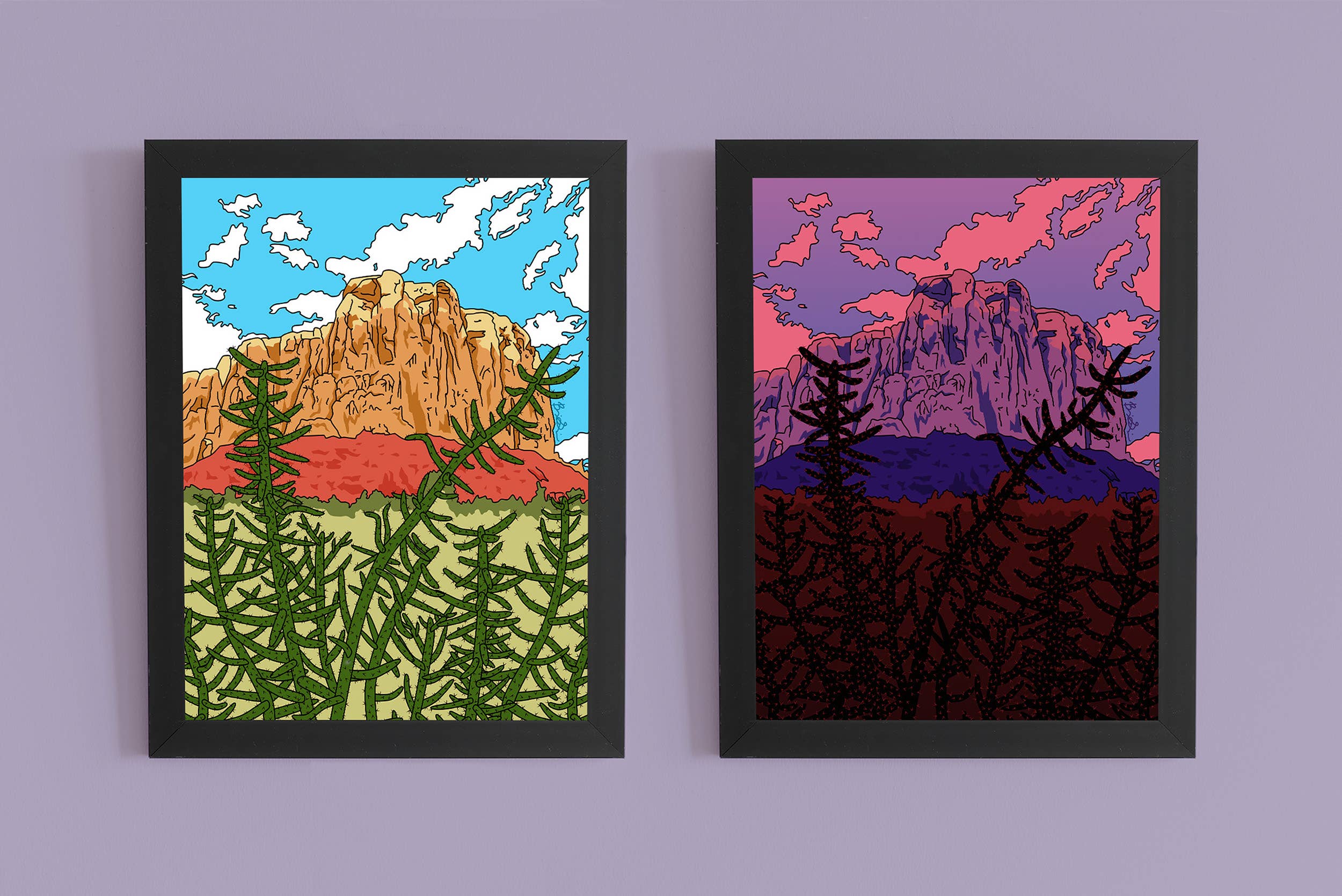 Brianna Gardocki Art - Wholesale Art Print - Ghost Ranch Landscape Day New Mexico Art Print1