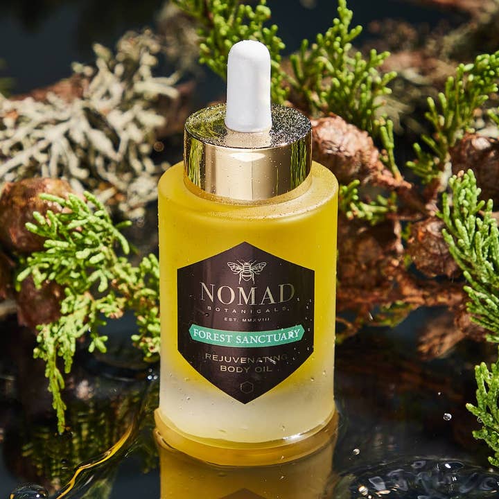 Forest Sanctuary Rejuvenating Body Oil for wholesale by Nomad Botanicals
