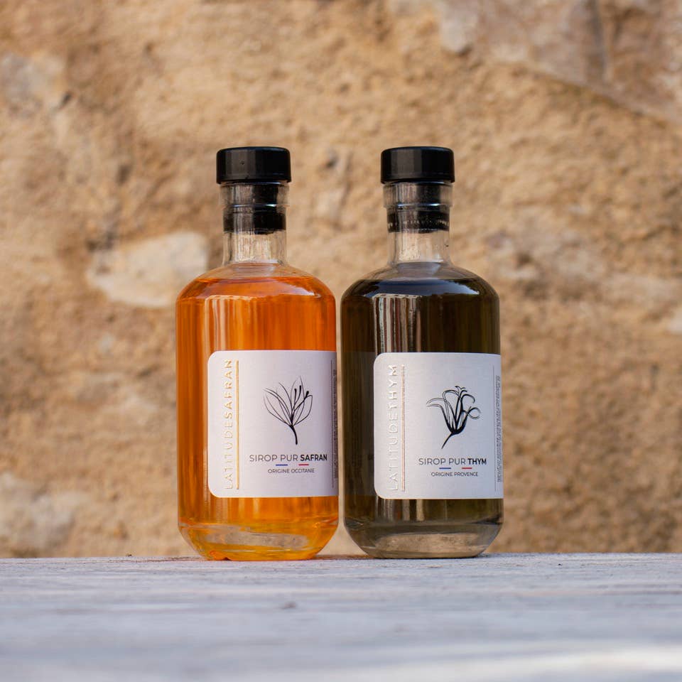 Latitude – wholesale Smaksatt sirap – Ren Saffranssirap - 20 cl5