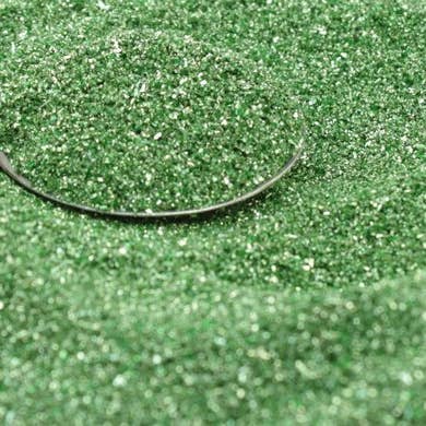 Yellow Green - Glass Glitter - Fine 90 Grit - Bulk Bags for wholesale by Meyer Imports