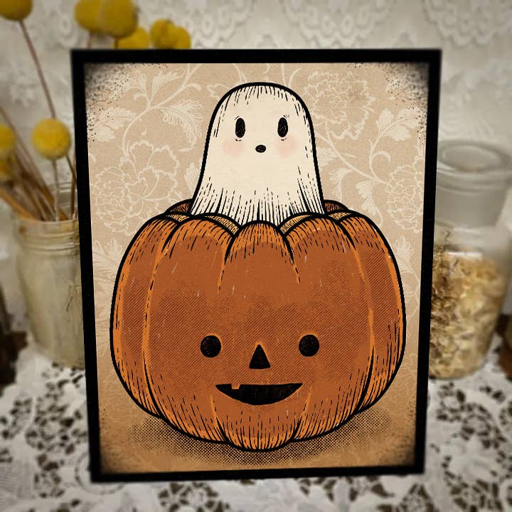 Classic Halloween Ghost for wholesale by The Orphans of Dudleytown