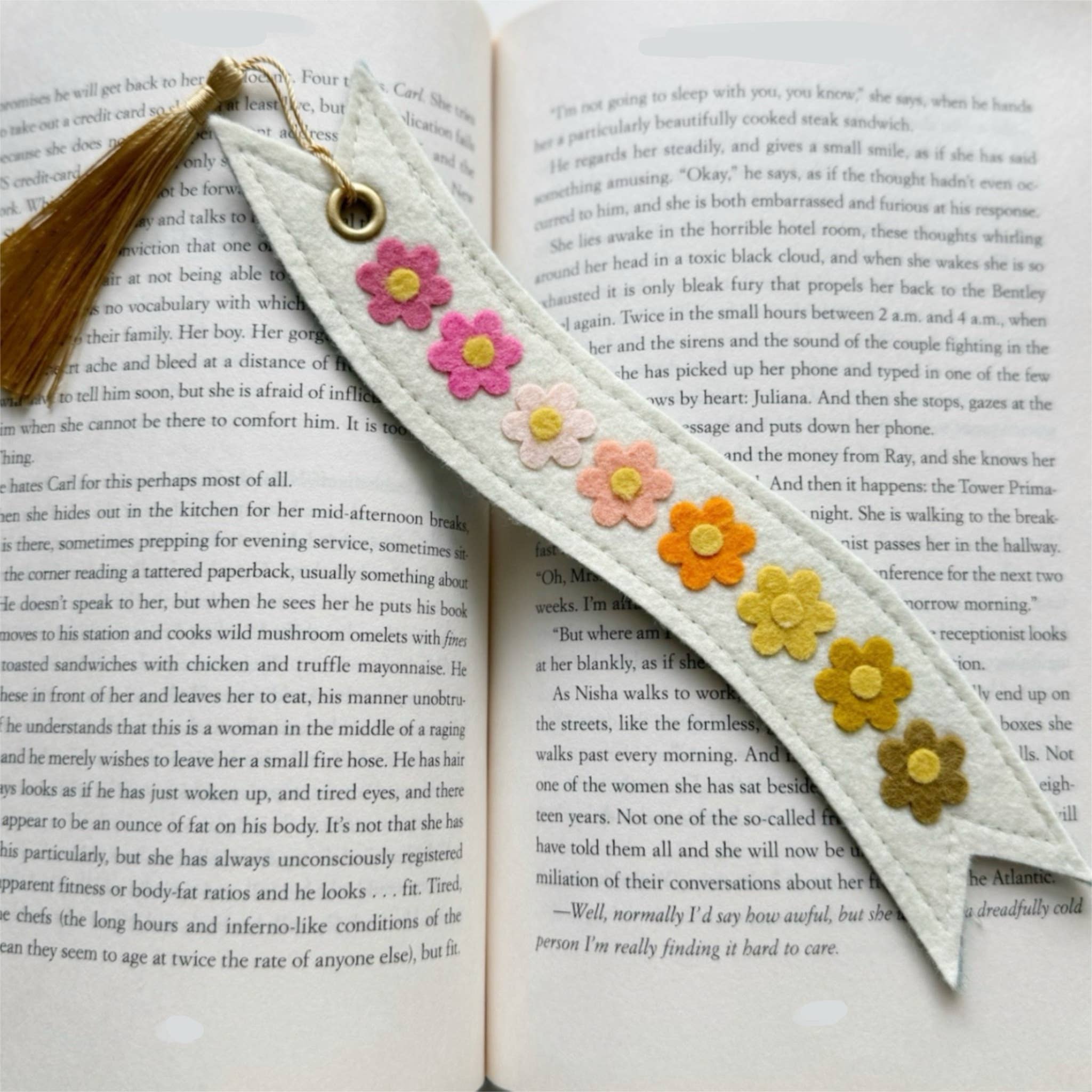 Milo & Mollie – Engroshandel Bogmærke – Flower Bogmærke5