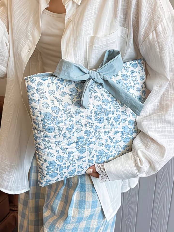 Quilted Bible or Costmetic Bag for wholesale by Our Home to Yours Candles & Gifts