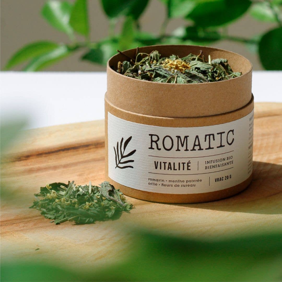 ROMATIC - Wholesale Health/Detox Tea - Set of 3 organic infusions LES ESSENTIELLES - Limited edition1