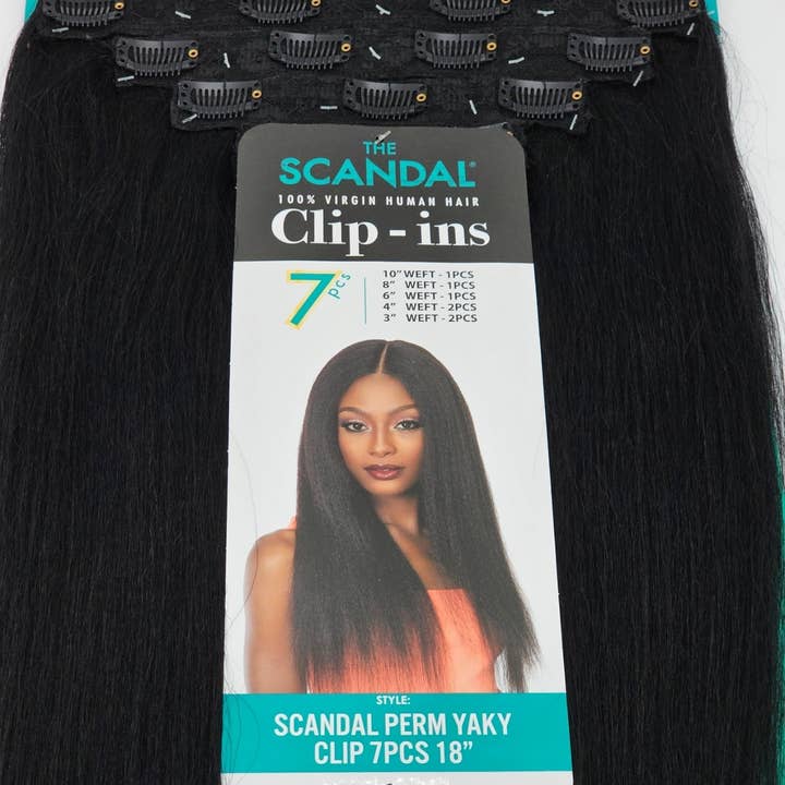 Latour Hair Beauty Supply - Wholesale Hair Extensions - SCANDAL PERM YAKY CLIP 7PCS11