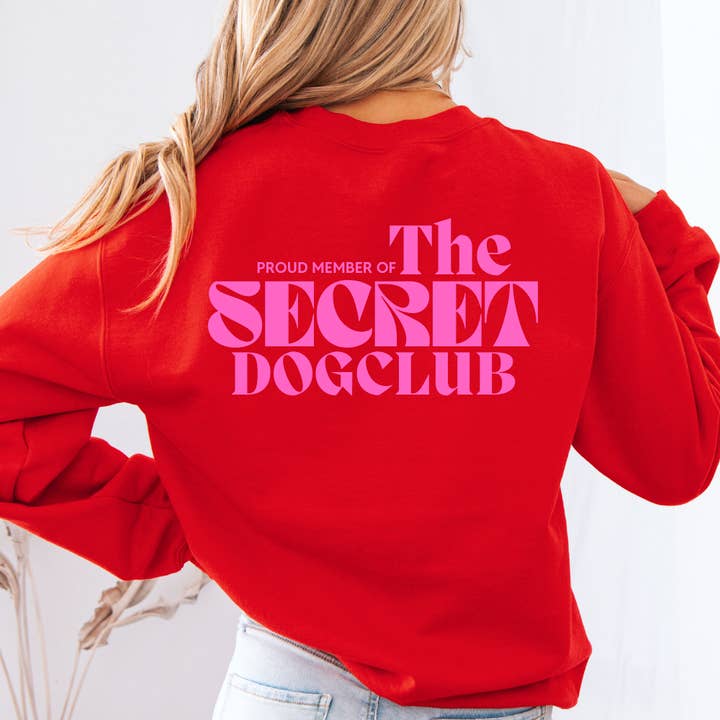 Sweater The secret dogclub voor wholesale door Molly's World