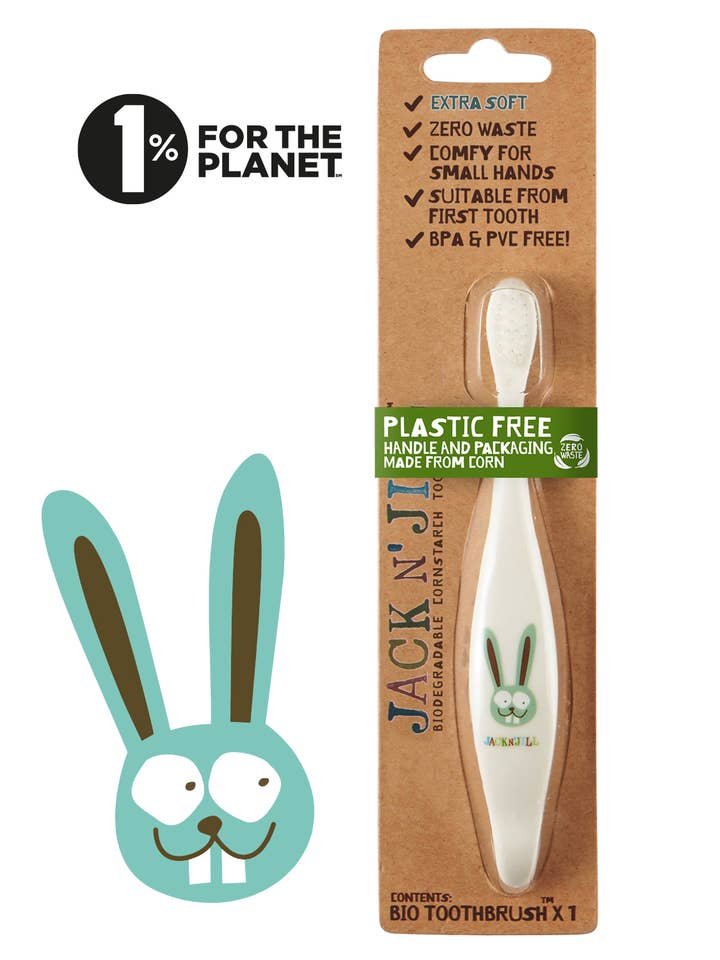 Jack N' Jill Kids Toothbrush - Bunny for wholesale by Jack N' Jill Kids