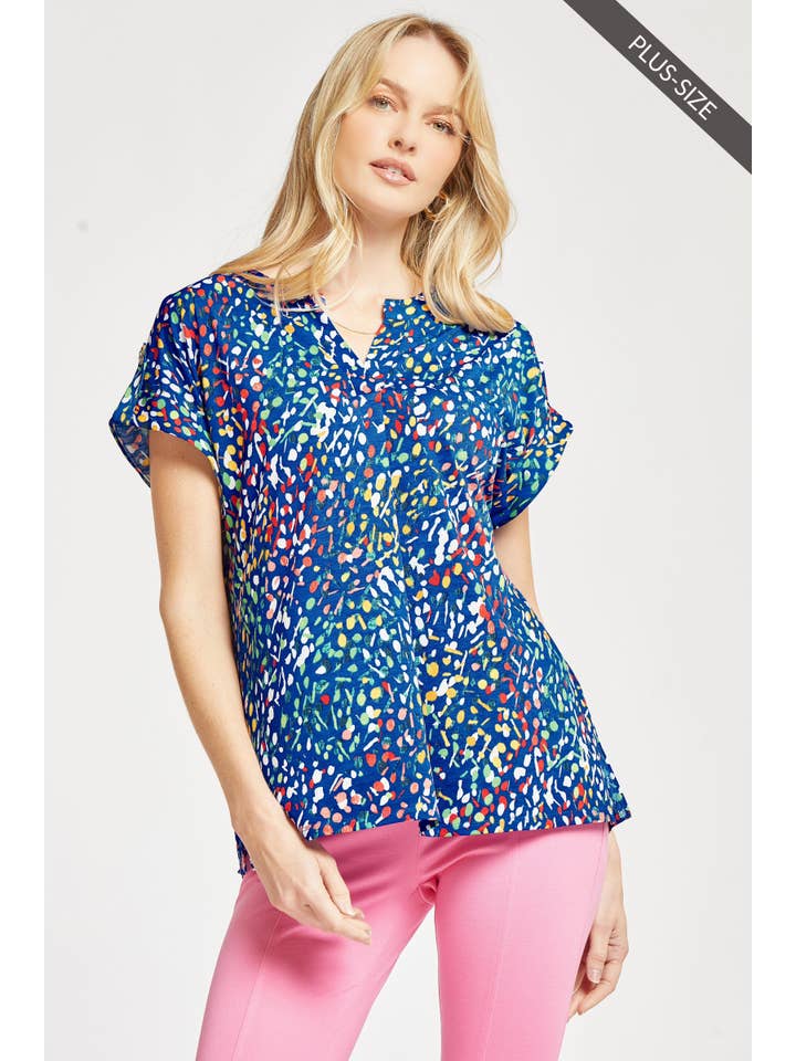 Royal Multi PLUS SIZE Lizzy Dolman Short Sleeve Wrinkle Free for wholesale on Faire