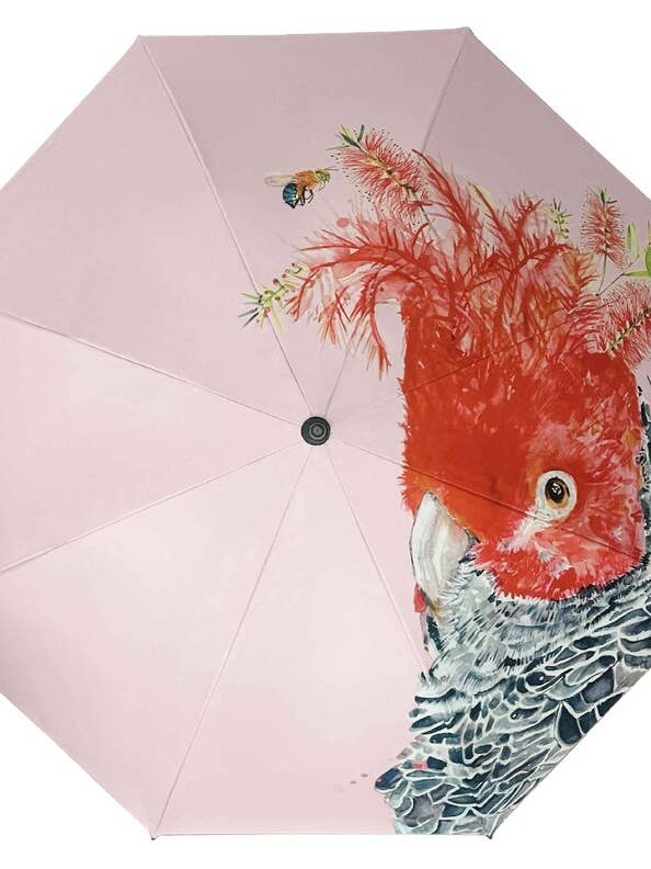 Paraguas grande para golf IOco 124 cm - Cacatúa Gang-gang para venta al por mayor de IOco Gift Designers