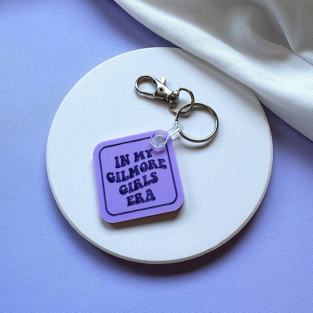 The Crafted Makerie - Wholesale Keychain - Women's - Gilmore Girls Era Keychain1