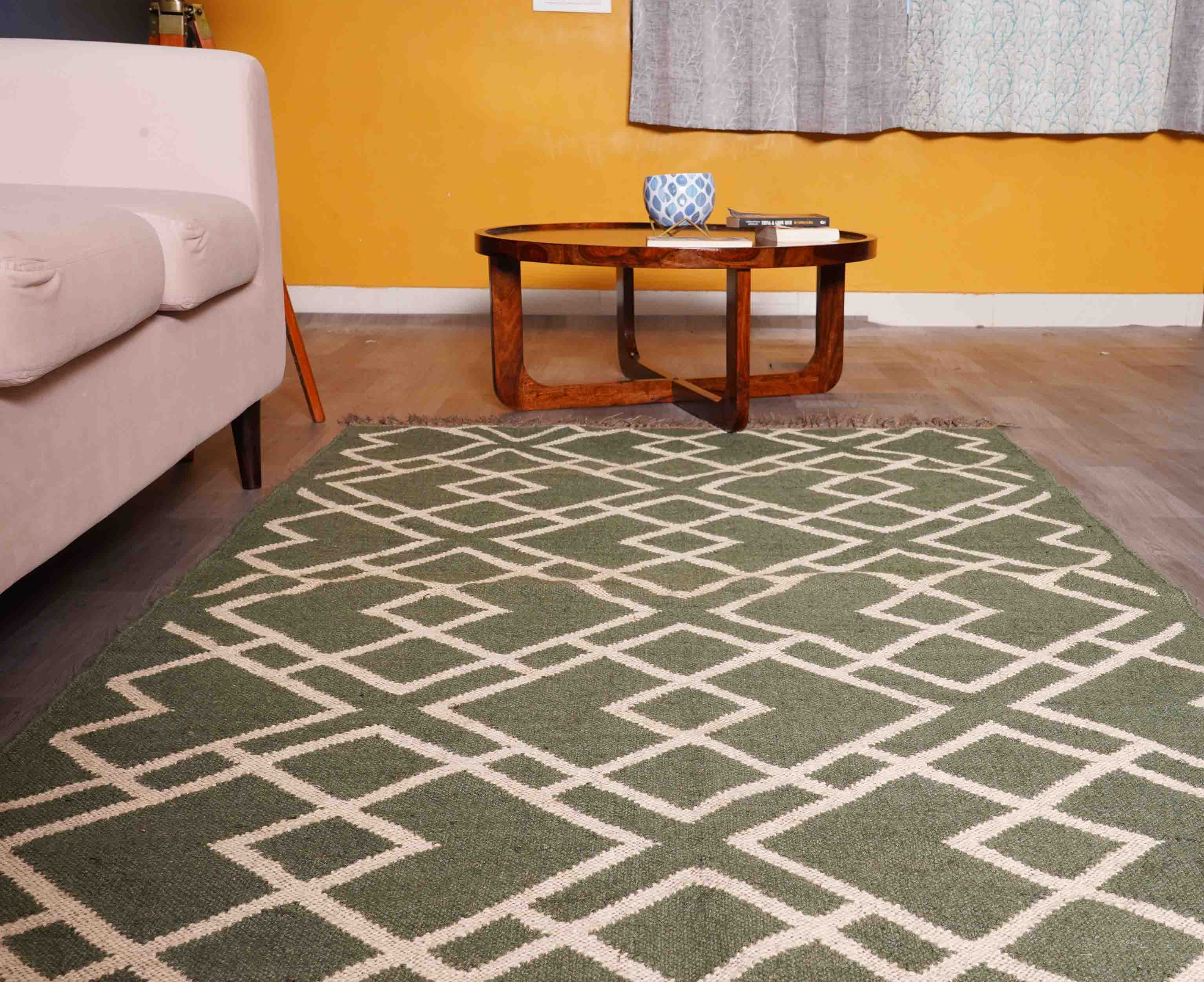 Chouhan Rugs - Wholesale Area Rug - Vinatge Jute Kilim Rug, Traditional Large Rug, Living Room7