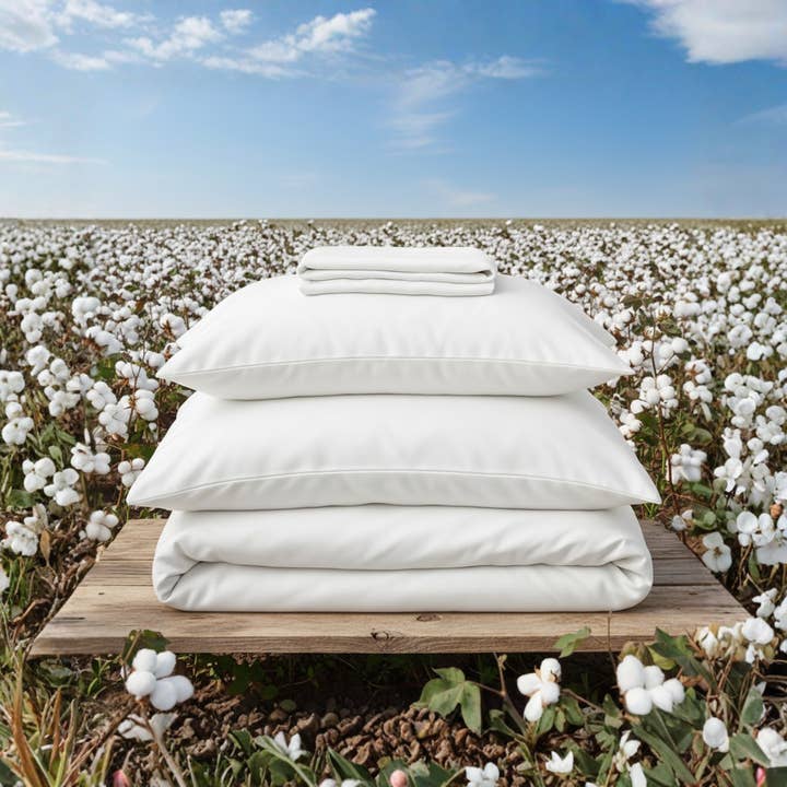 Bäddset (Ekologisk Bomullspercale) för wholesale av Ethical Bedding