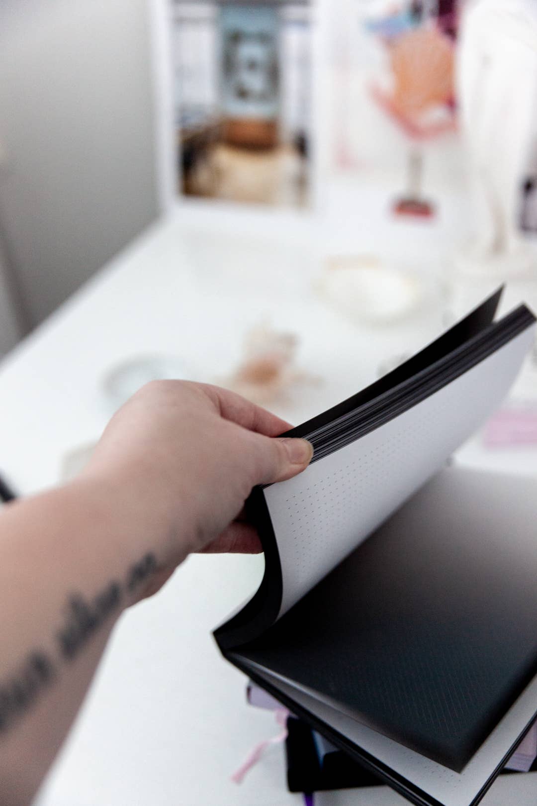 Aura notebook - Wholesale Notebook - Aura notebook A5 | MONOCHROME SLIM16