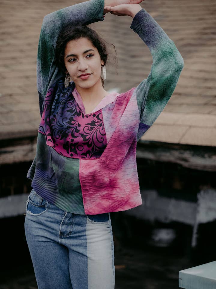 Sweat à capuche Garret au coucher du soleil pour la vente par IWANCIW functional funware