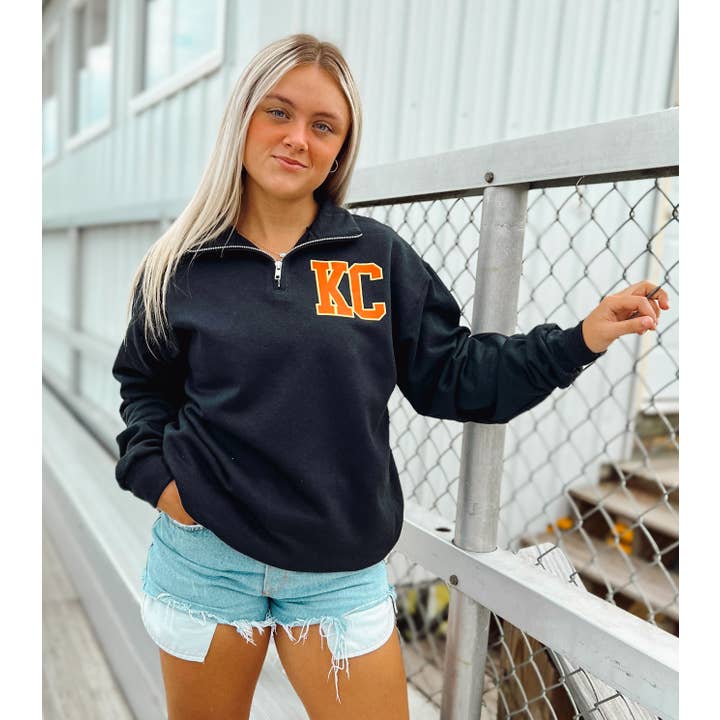 KC | Fermeture éclair latérale sur la poitrine gauche pour la vente par Country Charm Wholesale