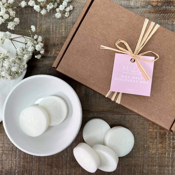 Wax Melt Discovery Box - Floral for wholesale by MALA Home Fragrance