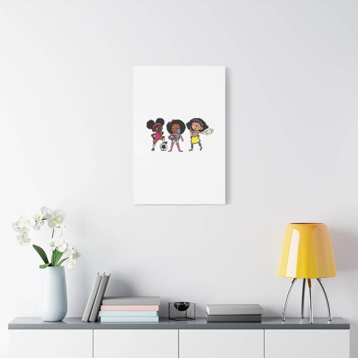 Ikuzi Dolls - Wholesale Art Print - Kids & Baby - Kids' Canvas Wall Art - Playful Characters for Creative Spaces175