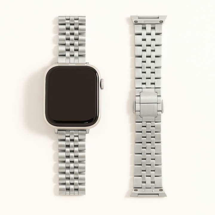 Bracelet en acier pour Apple Watch pour la vente par Karen Cole Timeless Treasures