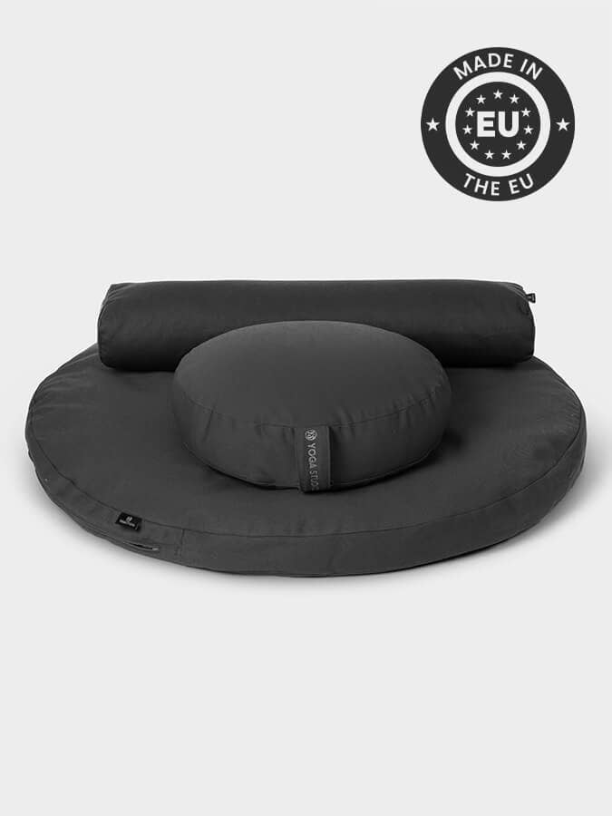 Yoga Studio Store - Wholesale Yoga Accessories - Yoga Studio EU Round Zabuton Zafu & Pranyama Cushion Kit3