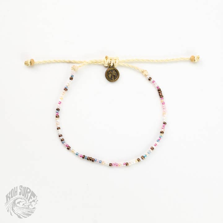 Pineapple Island – wholesale Anklet – Nusa Dainty Beaded Anklet, Beach Anklet by Koh Surf