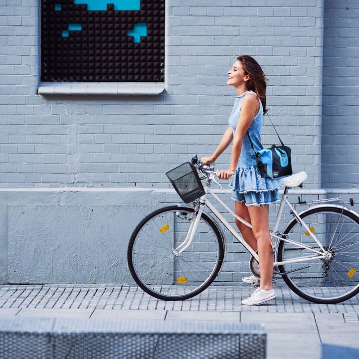 Nupouch / Nufoot – Großhandel Umhängetasche - Damen – Wasserdichte Umhängetasche - Schwarz/Pink3