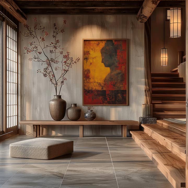 Silence Radiance-plakat | Arkivpapir | Rød for engroshandel hos Artsriver