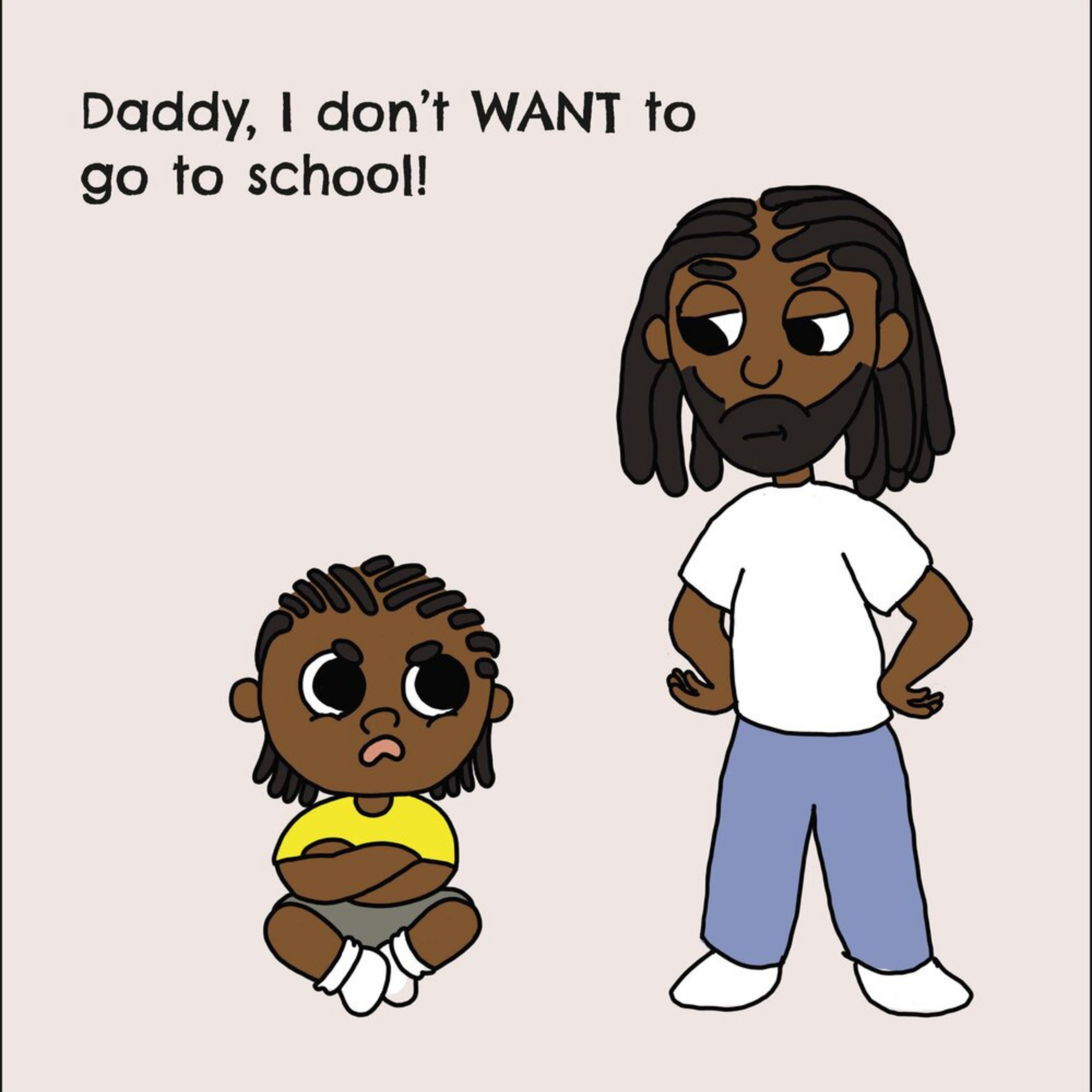 Curly Crew Books - Wholesale Early Reader Book (6-8) - What If School Is Scary?2