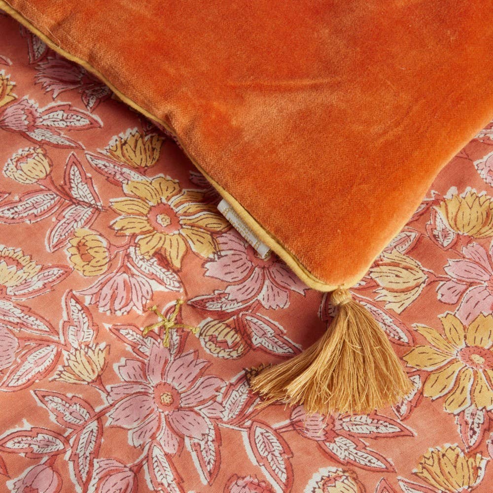 Bonheur du Jour - Wholesale Quilt - Sofa Cover - Meera Auburn1