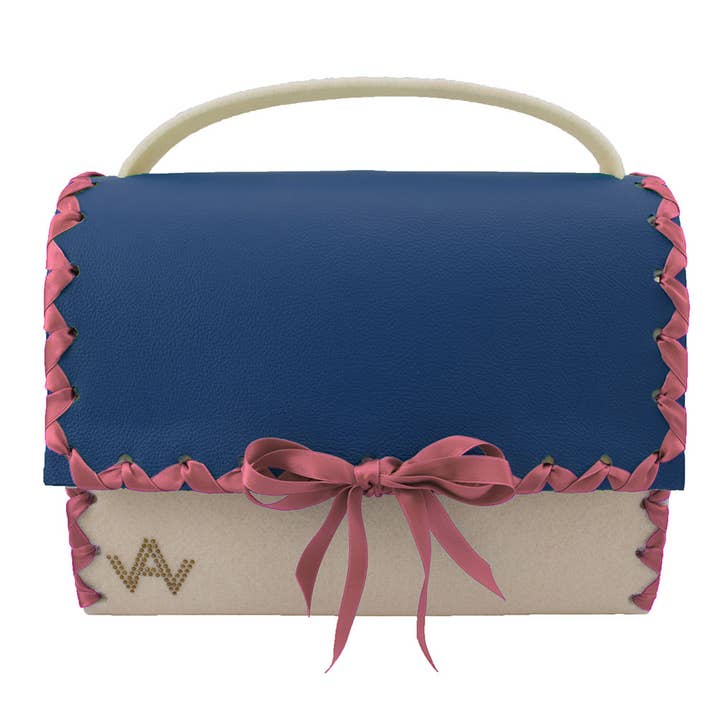 Eye candy wol wit capri blauw voor wholesale door AugenWaide