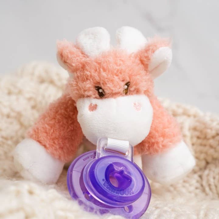 Nookums - Wholesale Pacifier - Baby - Paci-Plushies Buddies - Gemma Giraffe3