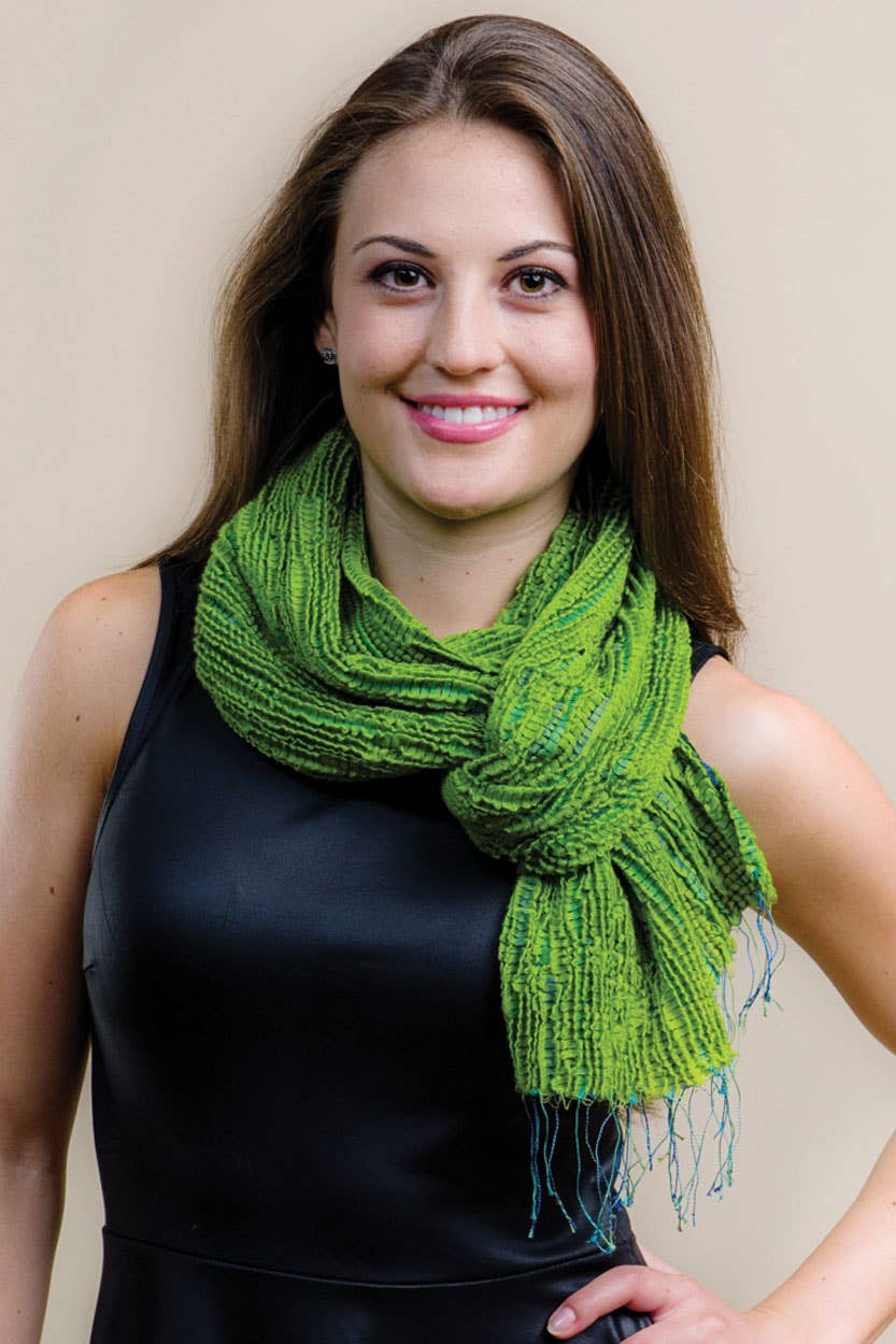 Sevya Handmade - Vente Écharpe – femme - Revati Écharpes en soie et laine16