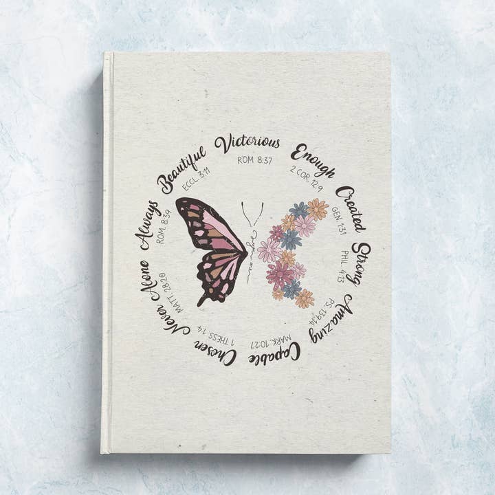 Inspirational Christian Hardcover Notebook, Design 7 for wholesale by Solana Grace