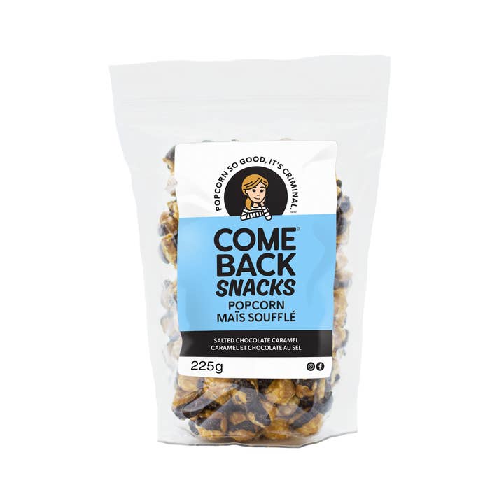 Comeback Snacks - Venta al por mayor Palomitas de maíz - Palomitas de maíz con caramelo y chocolate salado 12 x 225 g