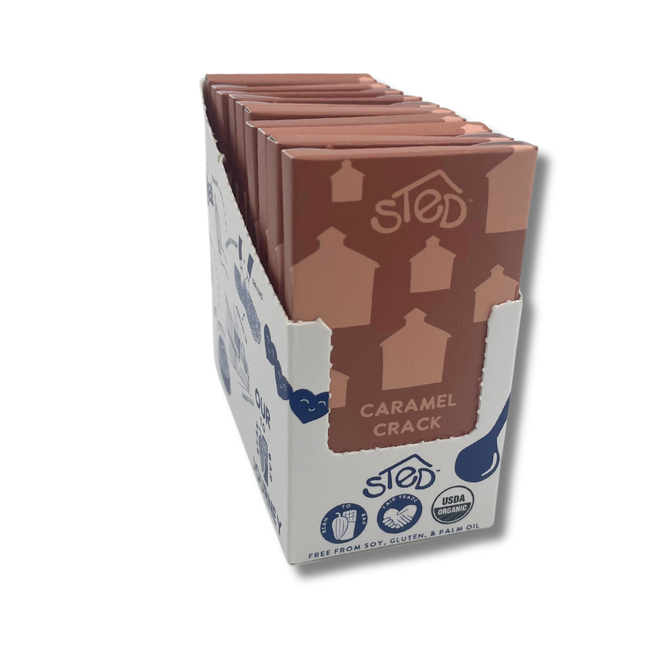 Sted Foods - Wholesale Chocolate Bar - Mini Caramel Crack3