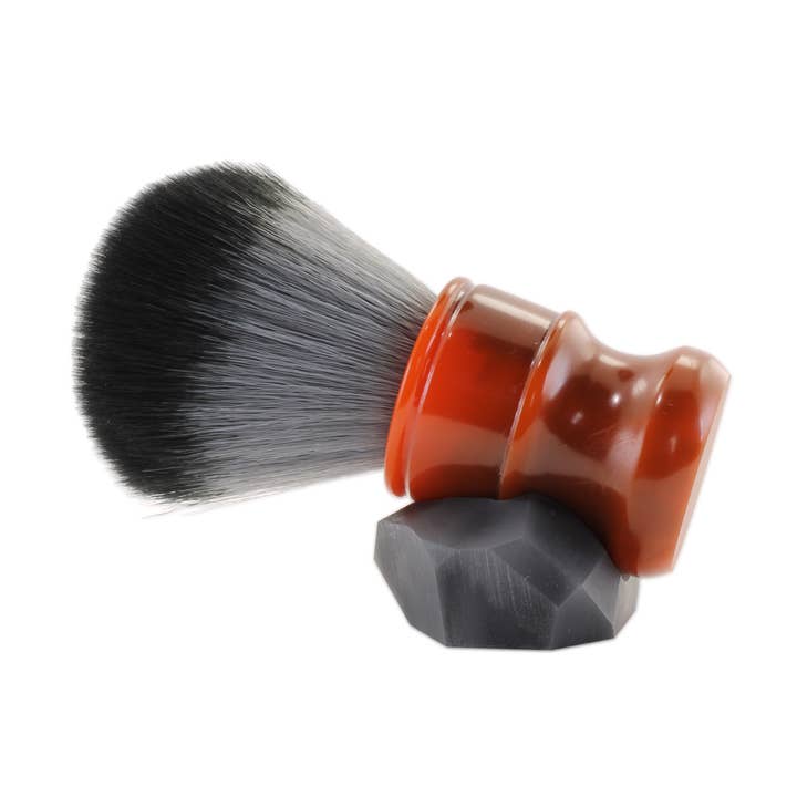 Shaving Brush - Burnt Orange for wholesale by Hillman Reid
