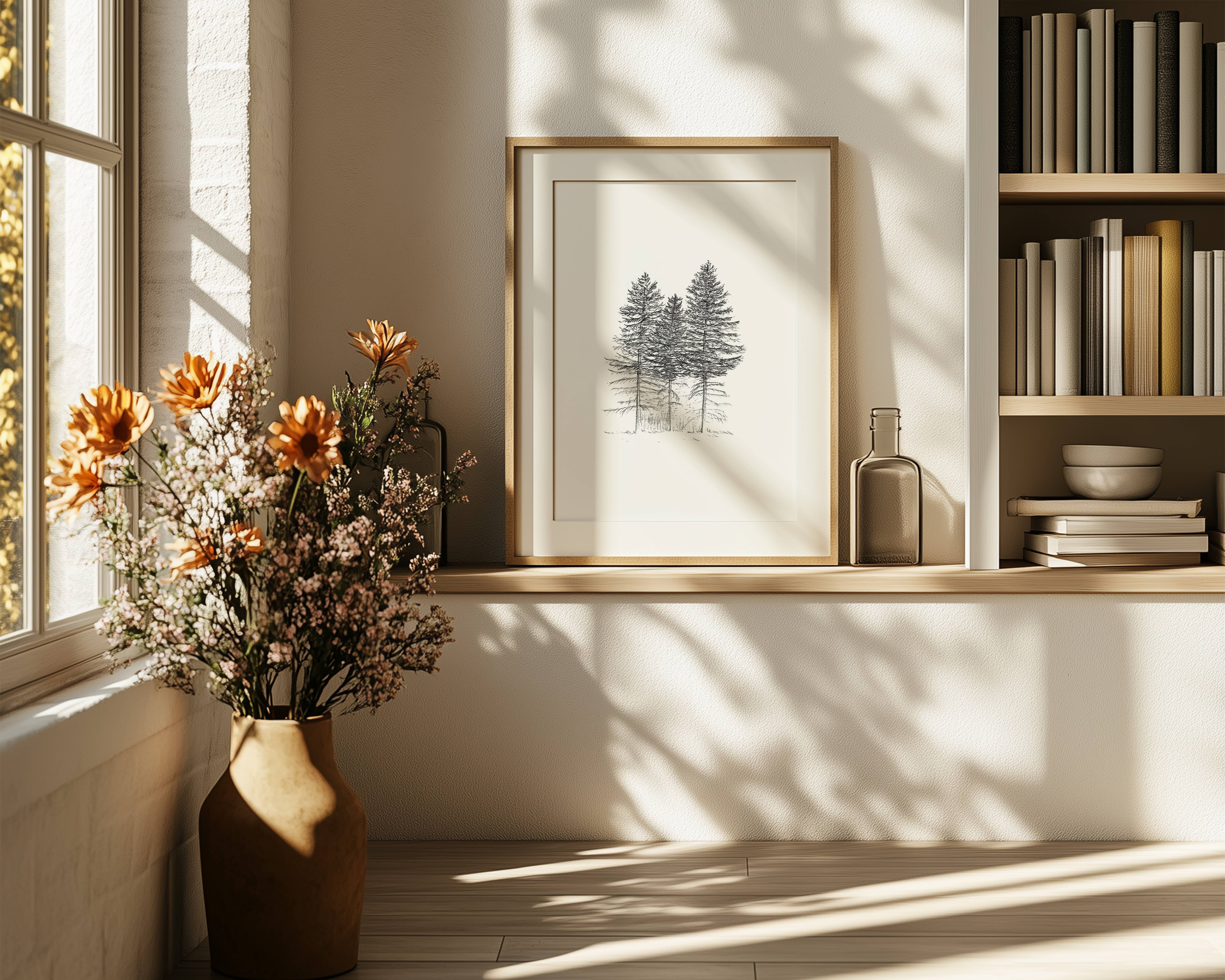 Vanee.ink - Wholesale Art Print - Noble Firs Print1