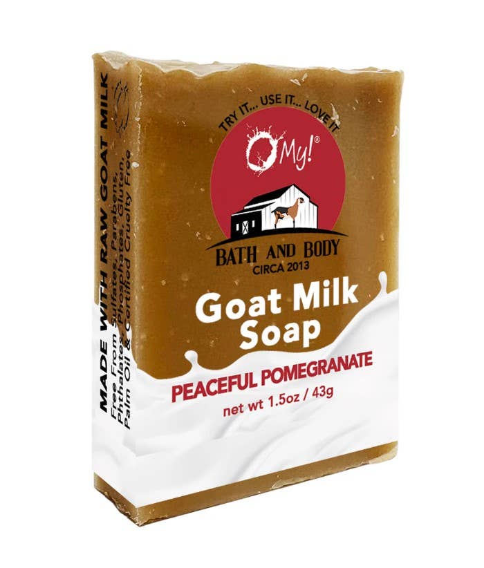 O My! Bath and Body - Wholesale Bar Soap - O My Goat Milk Soap 1.5oz Traveler | Made with Raw Goat Milk16